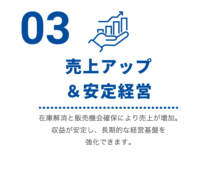 03 売上アップ＆安定経営